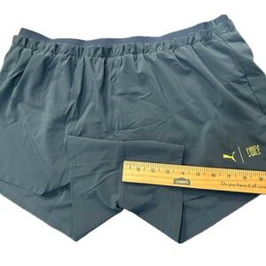 Puma Womens First Mile Running Shorts Sports Training Fitness Gym Performance L